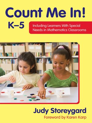 cover image of Count Me In! K–5